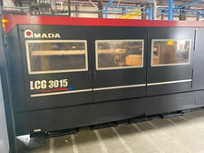Amada #LCG3015, CNC laser, 3500 watt, high torque motors & helical rack drive, 2016