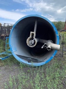 Parkson Corporation Dynasand Filter, 38 Sq.ft., 15' 5" Height X 7' Diameter, 1997