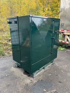 225 KVA 24940GrdY/14400 Primary, 208Y/120 Secondary, Carte, oil