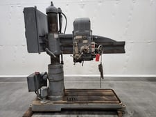 4' -9" Carlton, radial arm drill press, 460 V., 3 phase, serial #0A-1210, #15823
