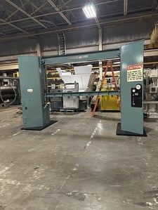 Sandy Hill #80X100, oscillating roll splitter, serial #1024