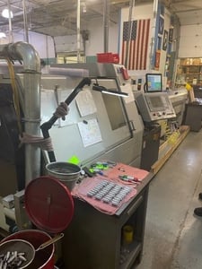 Citizen #M20, Swiss CNC Turning Center W/ Iemca Boss Barfeeder, 8100 RPM, 5 HP, 2003