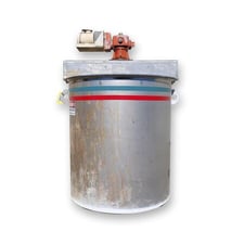 550 gallon Bendel, Stainless Steel vertical tank