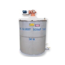 750 gallon Industrial Air Inc., Stainless Steel vertical mix tank