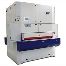 51" electromagnetic chuck VENUS-1300-1K, finishing sander, 1-sanding head, analog ammeters on main control