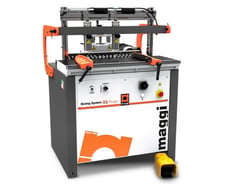 21 Spindle, Maggi #System-21-Prestige, construction/line boring machine, 0" - 2-1/2" adjustable drilling