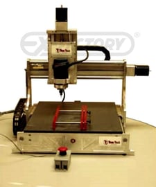 TEM-TECH TM-1418, CNC template maker, 3-axis, 4.6" X, 12" Y, 4" Z, 1 HP, 2022