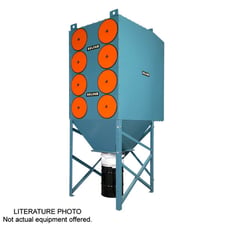 1840 sq.ft., Belfab #MPJC-H4, dust collector, 7.5 HP, 8 cartridges, 80/20 polyester-cellulose, 2026, new