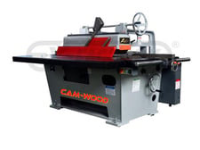 Cam-wood TRS-3018X, Single Blade Straight Line Rip-Saw, 4-3/4" cut depth, 2" arbor, 14"-18" saw blade, 58" x