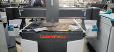 Cam-wood 408-SELECT, singlle spindle CNC router, 4-zone vacuum table, 600 IPM x-axis and Y-axis, 2022