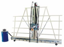 Safety Speed #6800, Vertical Panel Saw, 3 HP, 8" blade diamater, 1-3/4" max material thickness, 74" crosscut