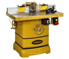 Powermatic PM-2700, single spindle shaper, 5 HP, 4" spindle travel, 30" x 40" table, 3/4" and 1-1/4"