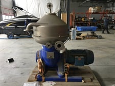 Alfa-Laval #OFSX-610, disc stack nozzle centrifuge