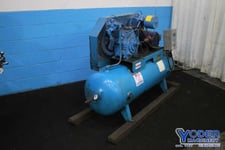 10 HP Leroi, horizontal air compressor, 208-230/460 V., #75558