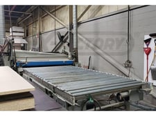 Midwest Automation #Laminating, Hot Roll Laminating Line, 5' x 12 panel, 3.2" max panel thickness, 63" width