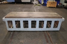 96" x 34" x 25" T-Slotted floor plate