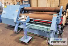 96" x 3/4" Bertsch #80-78FR, 10" top roll diameter, 12" bottom roll diameter, 20 HP, 1999, #32311