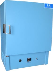 19" width x 18" H x 15" D Blue M #OV-490A, 120 V., 1-phase, 500°F, single setpoint digital controller