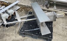 1.5 HP Lightnin #XLO-100D, Stainless Steel agitator mixer, 1725 RPM, 208-220/440 V., 2" diameter x 44" lght