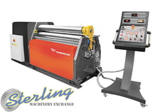 60" x 5/16" Comeq #3-RSP-180/5, 4-roll plate bending machine, 0.354" bending capacity, 60" forming width