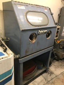 34" x 24" x 23" Peterson #PB-10, Heated Aqueous Cabinet Parts Blaster