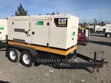 100 KW Caterpillar XQ125, Mobile Generator Set, Diesel, 1800 RPM, 480V, 3515 hours, 2018