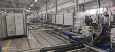 Sturtz #welding/cleaning, window line, 4-head horizontal welding machine, 2017