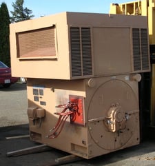 3500 HP 1800 RPM Westinghouse, Frame 3500-2, weather protected enclosure type 2, 4160 Volts
