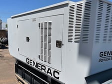 60 KW Generac #SD060, standby diesel generator set, sound attenuated enclosure, 120/240 Volts, 126.1 hours