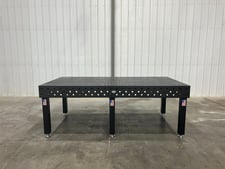 Siegmund Imperial Series System 28 #US280030.XD7, 4' x8' welding table with plasma nitration, new, #15573