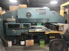 33 Ton, Amada #Pega-344, CNC Turret Punch, Fanuc-p Control, 58 stations, 1985