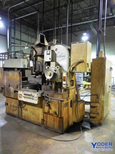 Blanchard #18D, rotary surface grinder, 36" chuck, electromagnetic chuck, Trabon lube system, #66421