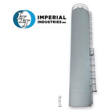 Imperial Industries #45-35, 12' diameter x 60' high silo, 5930 cu.ft., 2004