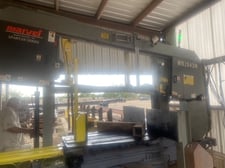 27" x 28" Marvel #WS2543M, horizontal miter saw, 28' 6-1/2" x2" blade, hydraulic downfeed, 2020