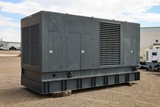 1750 KW Kato light #D1750FRX4, diesel generator set, sound attenuated enclosure, 277/480 Volts, 505 hours