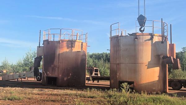 Metso #RCS-50, Flotation Cells, 50 cubic meter, with 125 HP Motor, 2 Units