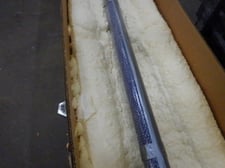 103" Long white glass lined baffle, 6.5" wide