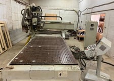 Anderson Industrial Corp #Andi-Stratos/Sup, flat table CNC machine, Fanuc Control, 5' x10'