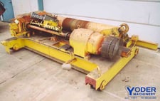 5 Ton, Ace #A75, trolley hoist, class E, 35' lift, 55 FPM hoist, 120 FPM trolley, #17136