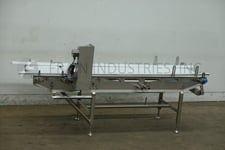 24" wide x 8.9' long, Ssi Conveyors SSI, Stainless Steel frame table top conveyor