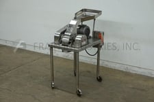 Fitzpatrick #DAS06, 316 Stainless Steel, sanitary, particle reduction hammermill, 16 fixed impact blades, 7