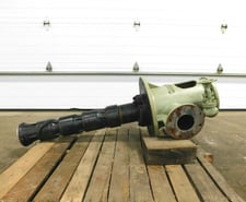 Deming, Vertical Turbine Suction Pump, 3500 RPM, 6" bottom inlet, 4" side outlet