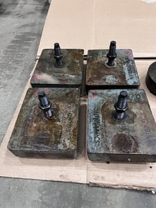10.3" x 8.3" x 3.88" Vibro / Dynamics #9L180, isolators, #11675