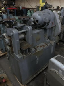 5" x 8" Ruesch, 2-Hi rolling mill, 2 heavy duty herringbone gear drives