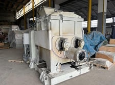 Battaggion #IPC1200, kneader mixer extruder, Stainless Steel, jacketed, 1200 liter, 2001