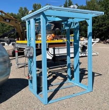 Taylor Products #IBC3000, bulk bag/box/drum filler, Stainless Steel contact, mild steel construction
