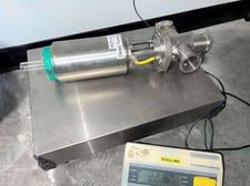 2" Tri-Clover, Sanitary 3 way Air Actuated valve