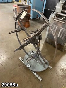2000 lb. Littell, non-motorized coil reel, 8" width, 48" ID, serial #S-3270-72, #29058