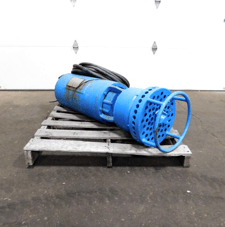 150 GPM @ 83' TDH, Toyo Pumps #DEM 61-50/15, submersible pump, 2" discharge, 15 HP, 1800 RPM, rebuilt