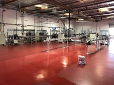 Hoppmann, filling & capping line, 8-station, conveyor control